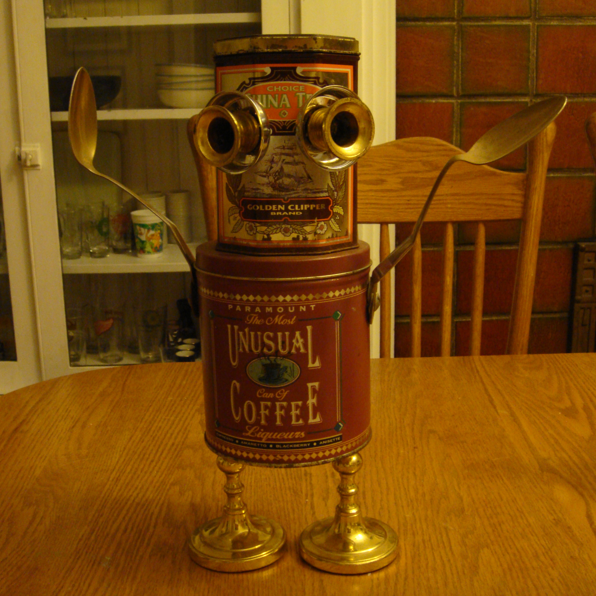 Coffee Can Robot